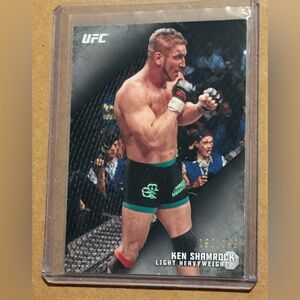 Ken Shamrock 2015 Topps Knockout Silver Champions MMA UFC Card /199